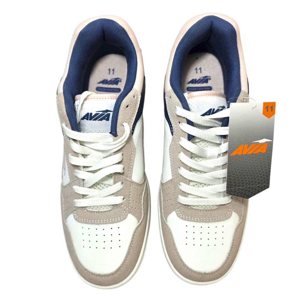 Avia Retro Court Sneakers Lace Up Women's Size 11 Low Heel Odor Control - Picture 4 of 8